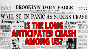 Is The Long Anticipated Crash Among Us?
