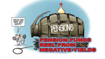 Pension Funds Reel From Negative Yields